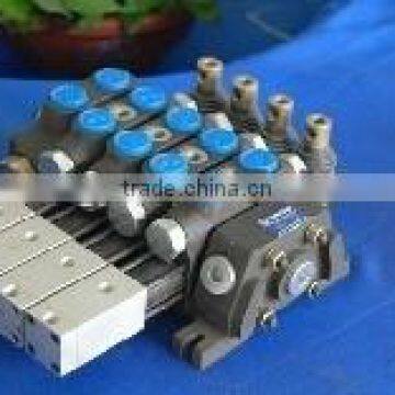 sectional directional control valves: DCV series (DCV60 series & DCV100 series)hydraulic valve,manual control valve for tractor