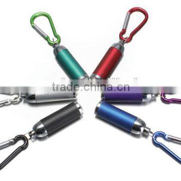 Portable Mini 1 LED Flashlight With Keychain for Promotion photo-2