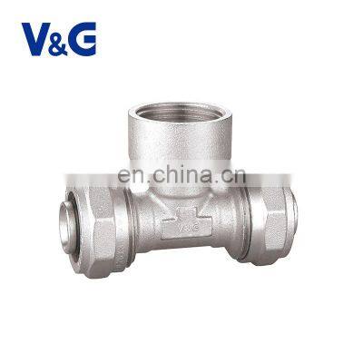 China Supply Nickel Plating Hydraulic Hose Brass Pipe Fittings