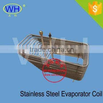 Stainless steel evaporator coil