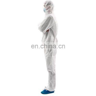 Instock Whole Sale Biosecurity Suit Medical PPE Isolation Coverall photo-4