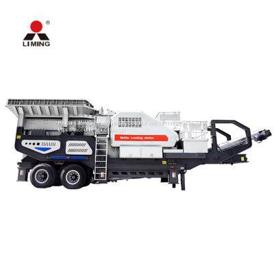 Customized Jaw Mobile Crusher Mobile Stone Jaw Crusher Price Mobile Wheel Jaw Crusher