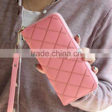 Flower PiNK and Black Multicolor Handbag Purse Wallet Caretera Para Dama Carteira Pu Leather Multifunction photo-4