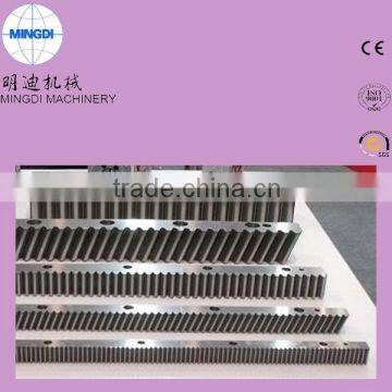 High precision C45 steel CNC gear rack and pinion