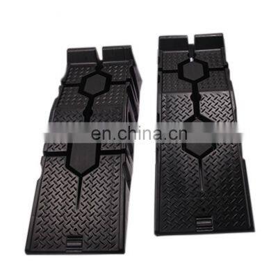 Best Price Useful Car Repair Tools Black Plastic Car Ramps