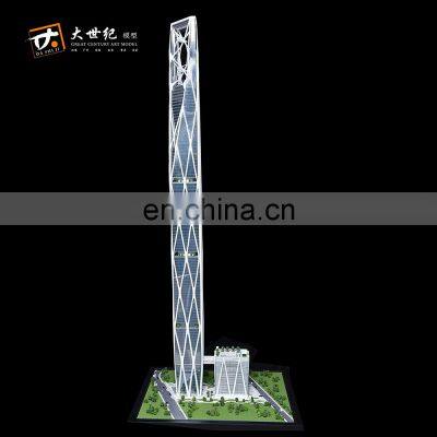 Building 3d models architecture acrylic plastic raw material