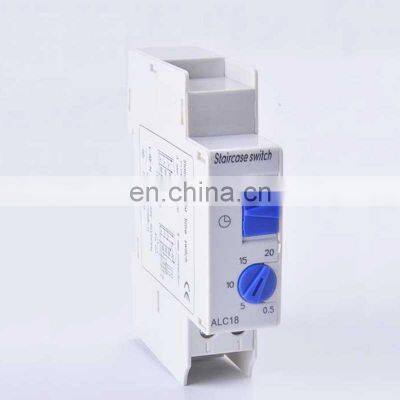 ALC18 Din rail Staircase Lighting Timer Switch timer relay 220VAC 16A used for corridor lighting Mechanical Din Rail timer