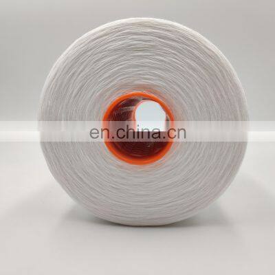China Factory Cheap Price Manufacturer Offer Raw White 28s/2 Polyester Poly Core Spun Sewing Thread photo-2