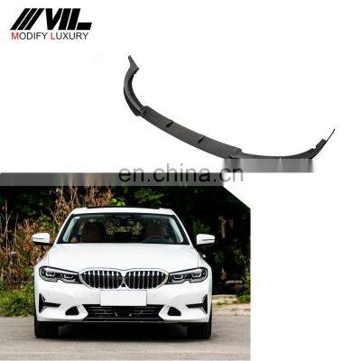 Modify Luxury G20 G28 Carbon Fiber Auto Car Front Lip for BMW 3Series 330i x Drive 2020