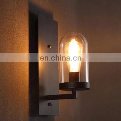 American Country Industrial Retro Wrought Iron Wall Lamps for Decoration
