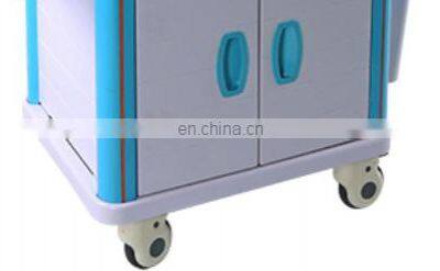 High Quality ABS and 304 Steel Material IV Trolley With Two Dirt Buckets for Patient First Aid photo-3