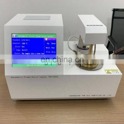 Laboratory Lubricant Oil Flash Point Test Machine photo-4