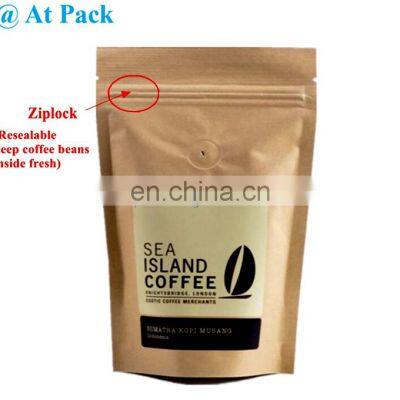 Custom Coffee Bag on Different Size With Valve