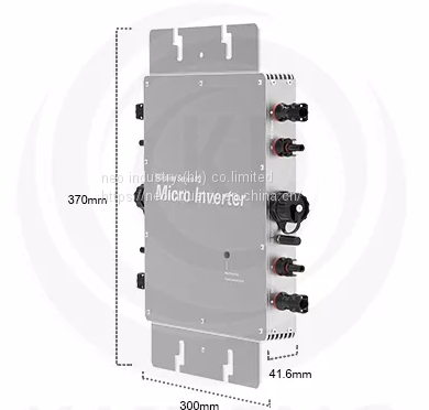 Micro inverter 1400w Grid Tie inverter For solar panel inverter 120V/230V 50/60Hz DC to AC 3kw 5kw on-Grid system