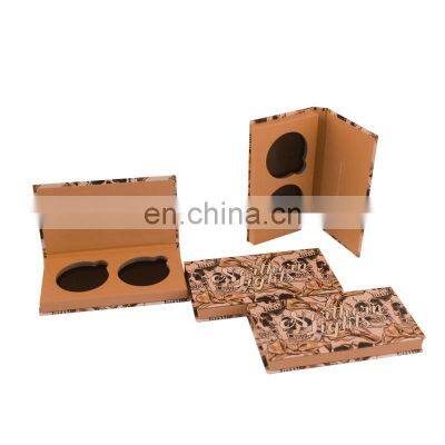 Buy Vendor Wholesale Cosmetics Box Double Layers Empty Magnetic Eyeshadow Palettes