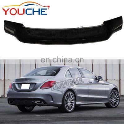 Renntech style rear trunk wings spoiler for Mercedes C class W205 4 door sedan 2015-2018