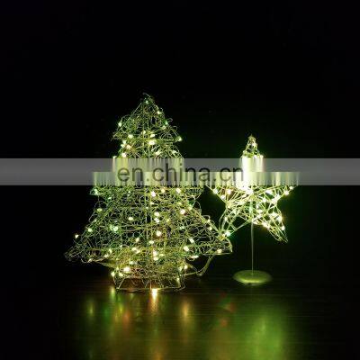 Battery Operated Christmas Waterproof Micro Fairy Twinkle Led Copper Wire String Lights photo-3