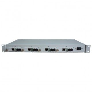 Managed Four Slots Chassis Media Converter