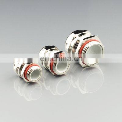 IP69K High Quality Nickel Plated Brass Waterproof Metal PG Type Cable Gland Electrical Gland