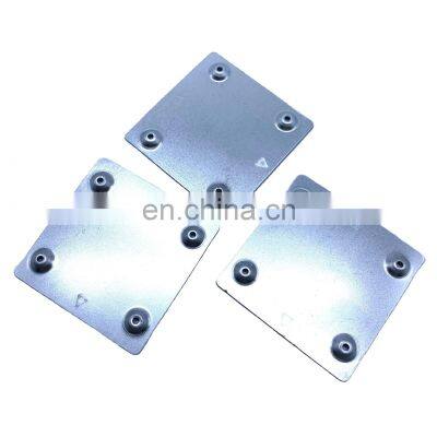 Custom aluminum heat sink laptop black oxide 6061 Lamp accessories stamping processing
