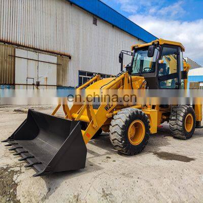 Made in China Backhoe Loader Dubai Small Garden Tractor Loader Backhoe photo-2