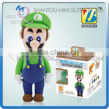 Mini Qute Bonnie Kawaii Anime game super mario bro DIY cartoon building blocks plasticine clay educational toy NO.BN9988-2