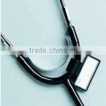 Stethoscope I.D. Tag ,Straight Type ,black photo-3