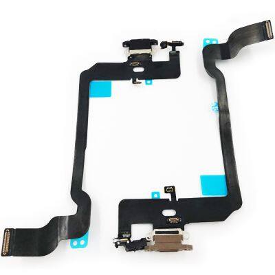 USB Charger For IPhone XS Port Dock Connector Plug Charging Microphone Headphone Audio Flex Cable photo-4