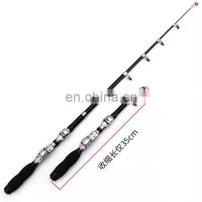 China byloo mini short close length 31cm super strong hard light weight fishing rod for korea sea salt water ocean fish on line