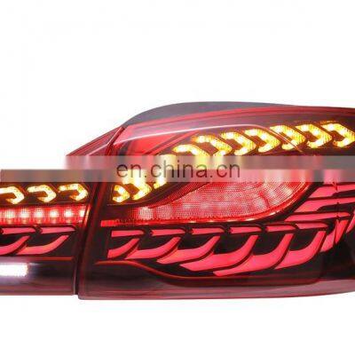 Best selling dragon scale LED taillamp taillight rear lamp light with dynamic for BMW 4 series F32 F36 F82 tail lamp 2013-2020