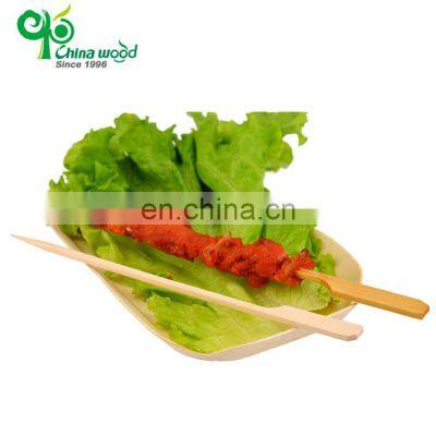 Yada Japanese Style Teppo Gun Shaped Skewer Hot Stamp Bamboo Paddle Skewer Sticks With Printed Logo photo-4