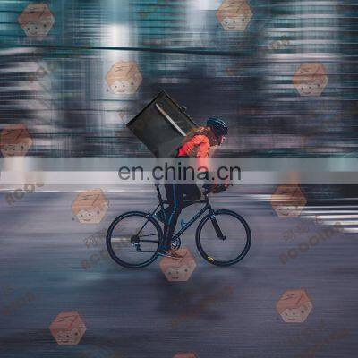 High Quality Custom Color Unisex Outdoor Nylon Windbreaker Jacket for Delivery Man photo-5