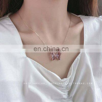 Female Fashion Accessories Pendant Rhinestone Necklace Jewelry photo-5
