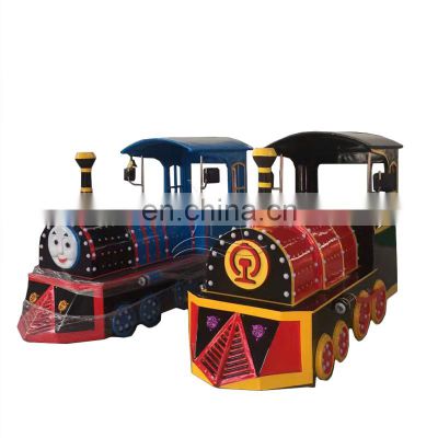 Kids Electric Mini Tourist Train Kiddie Trackless Train bullet trackless train for sale