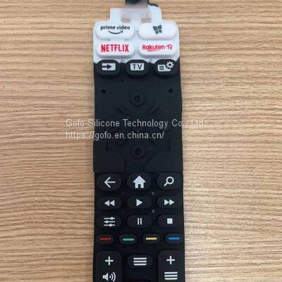Manufacturer Silicone Button Silicone Button For TV Remote Control 41 Buttons NEFLIX GOOGLE photo-3