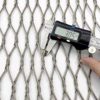 Uniform Mesh Steel Rope Anti-fall Net Structural Stability