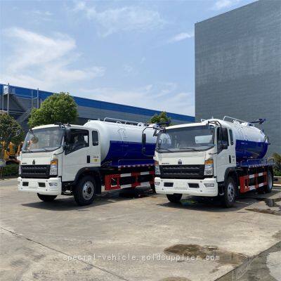 Sinotruk Sewage transport vehicle with a capacity of 10 cubic meters