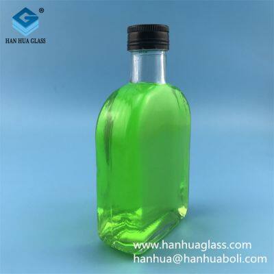 Wholesale 330ml Glass Flat Wine Bottles, Health Wine Glass Bottles photo-3