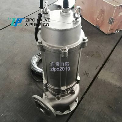 ZIPO brand ZWQ type cast iron or stainless steel submersible sewage pump