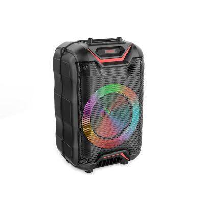 SING-E ZQS8128 OEM 20W Outdoor Super Bass Pulse Led RGB Light Portable Party Stage Dj Wireless Remote Control Speaker