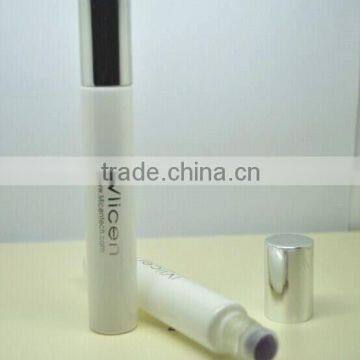 RS182 series 15ml essential oil glass bottle with purple crystal roller ball