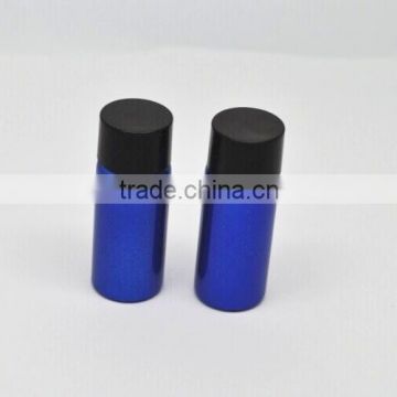 TV160/P39.5 3ml glass vial with plastic screw cap,glass test bottle