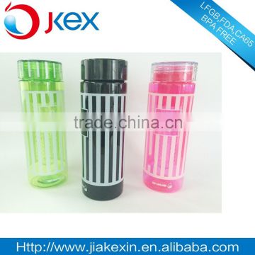 New design plastic fruit juicer lemon water bottle