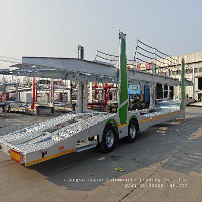 Export Semi-trailer Russian Certification OTTC Official Certification Galvanized Semi-trailer photo-3