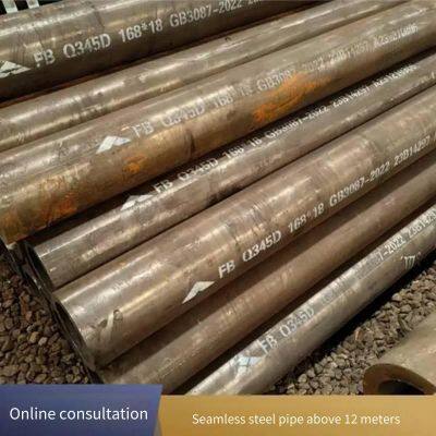 16mn, 20#, 45# Seamless Steel Pipes, Medium and Thick Wall, Thin Wall, in Stock, Various Calibers, Complete Specifications, Cutting Available, Retail Sales