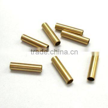 Precision brass lathe tube parts