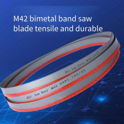 Band Saw Blades for Metal Cutting Sawing Machines 4650*34, for Cutting Steel Bars, High - Speed Steel Saw Bands, Sharp, Durable and Tensile - Resistant photo-2