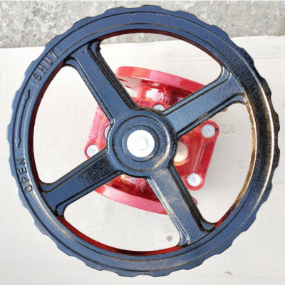 ANSI 6in Fire Signal Gate Valve Flange Cast/Ductile Iron GG25 GGG50 AWWA C509 Grooved Soft Seal Gate Valve photo-3