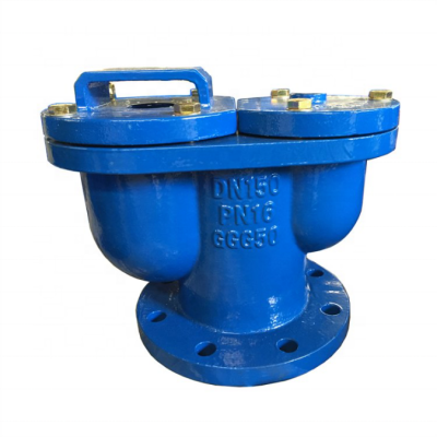 DN100 PN16 Ductile Iron QT450 Cast Iron GG25/GGG50 Flange Air Vent Valve Release Exhaust Valve photo-3