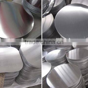 shinning aluminium circle plates for cookware